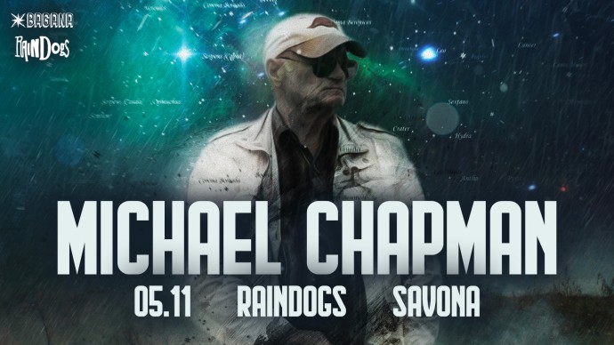 Michael Chapman: live al Raindogs House di Savona il 5 novembre - Video di Michael Chapman performs 'Sometimes You Just Drive'